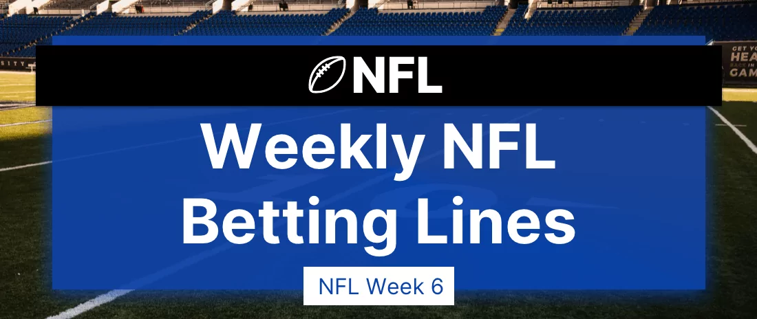 Nfl betting deals lines